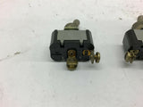2 Position Toggle Switch 10 Amp Lot of 3